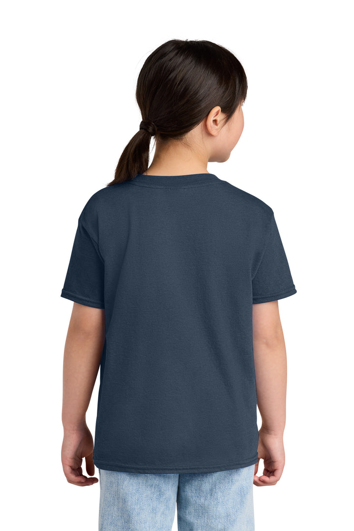 NavyMist Gildan Youth Softstyle CVC Tee 64000BCVC