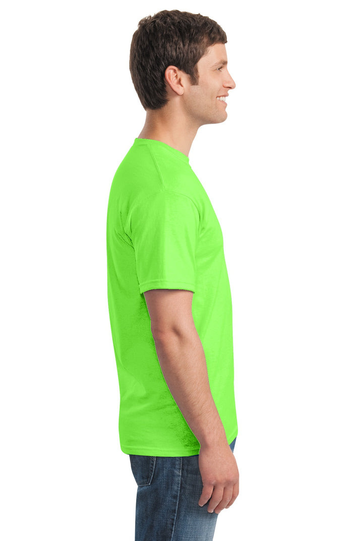 Neon Green Gildan - Heavy Cotton 100% Cotton T-Shirt. 5000