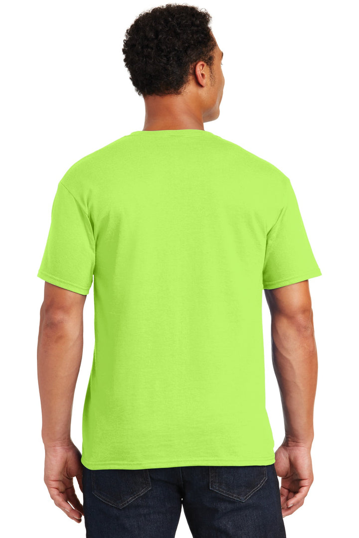 Neon Green Jerzees - Dri-Power 50/50 Cotton/Poly T-Shirt. 29M