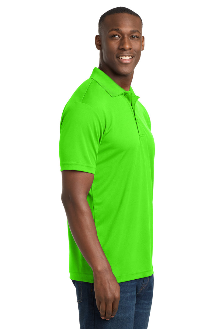 Neon Green Sport-Tek PosiCharge RacerMesh Polo. ST640