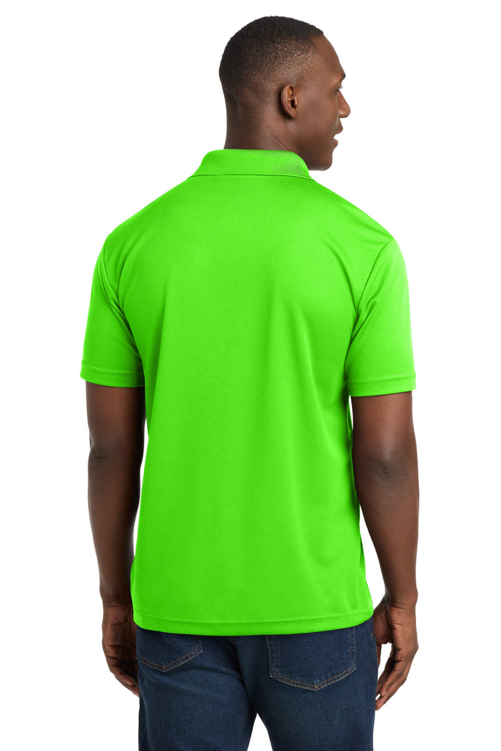 Neon Green Sport-Tek PosiCharge RacerMesh Polo. ST640