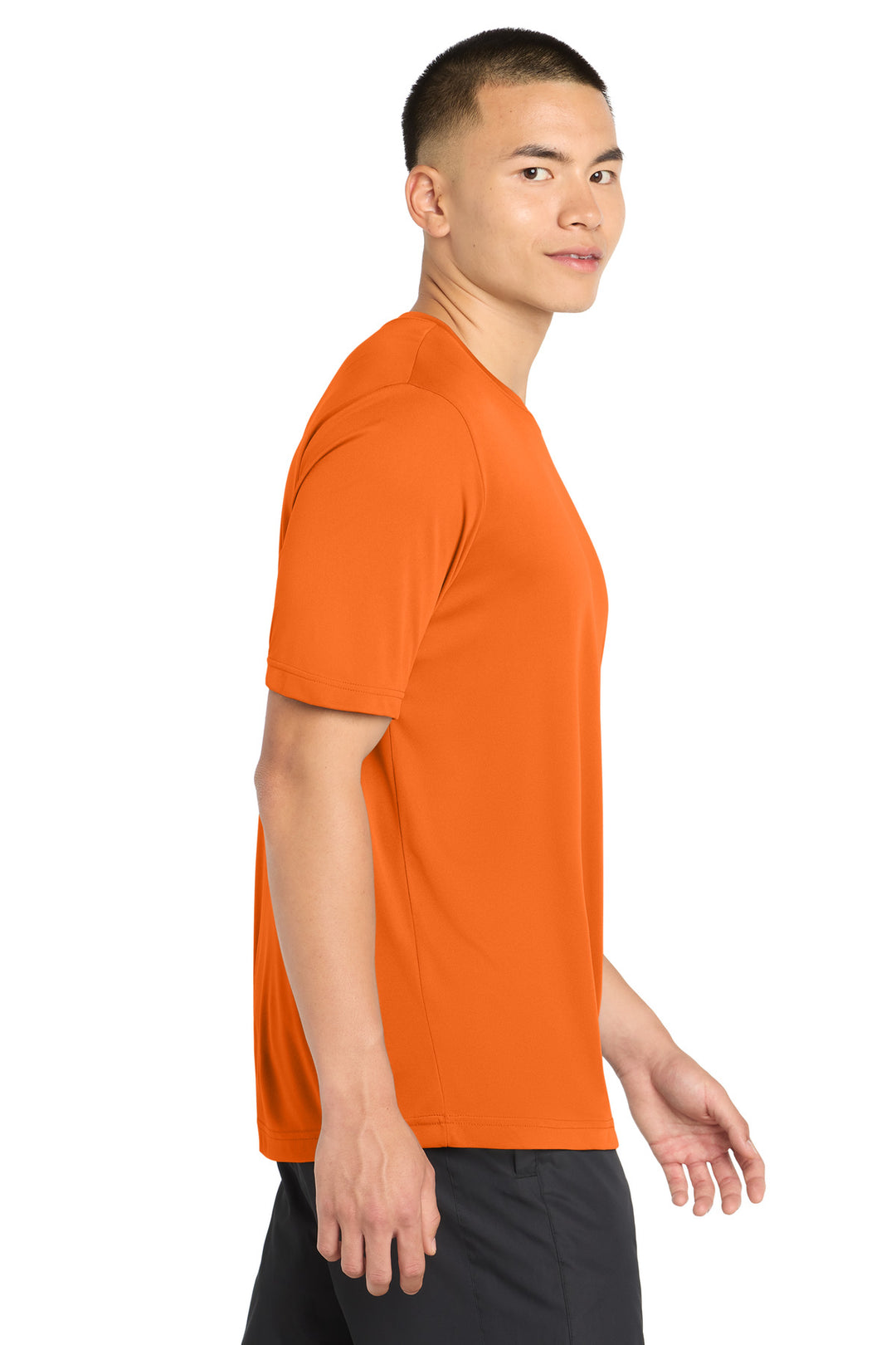 Neon Orange Sport-Tek PosiCharge Competitor Tee. ST350