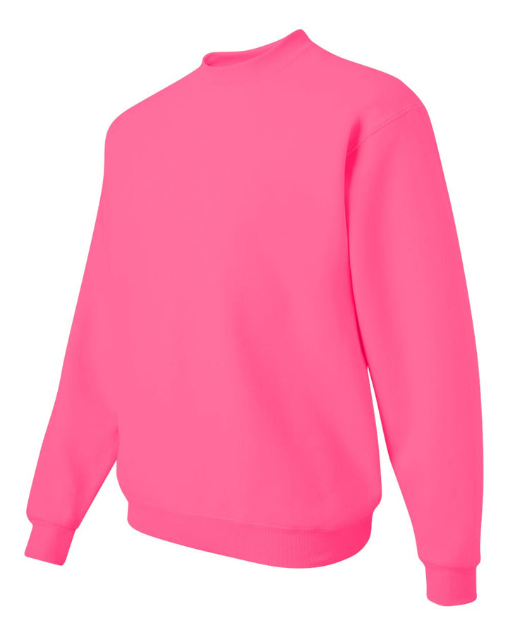 Neon Pink NuBlend® Crewneck Sweatshirt - 562MR