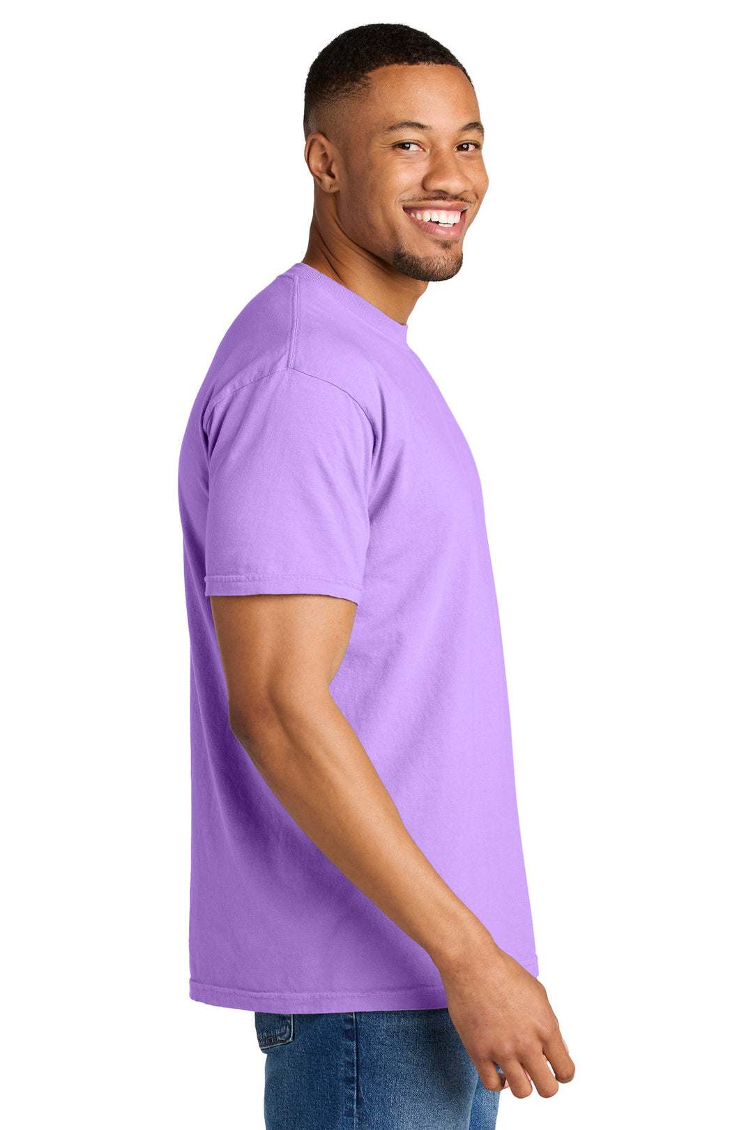 NeonVio COMFORT COLORS Heavyweight Ring Spun Tee. 1717