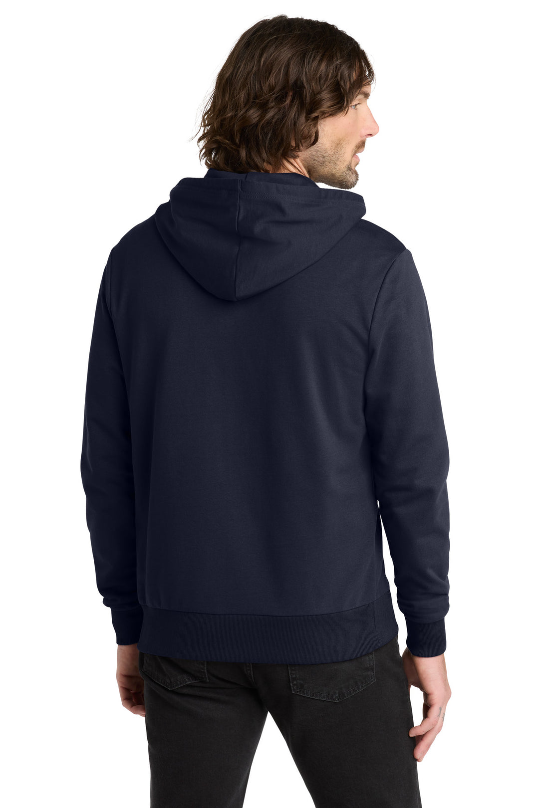 NghtSkyNvy Allmade Unisex Organic French Terry Full-Zip Hoodie AL4002