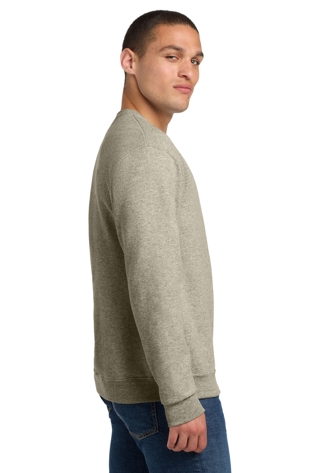 OatHthr Jerzees - NuBlend Crewneck Sweatshirt. 562M