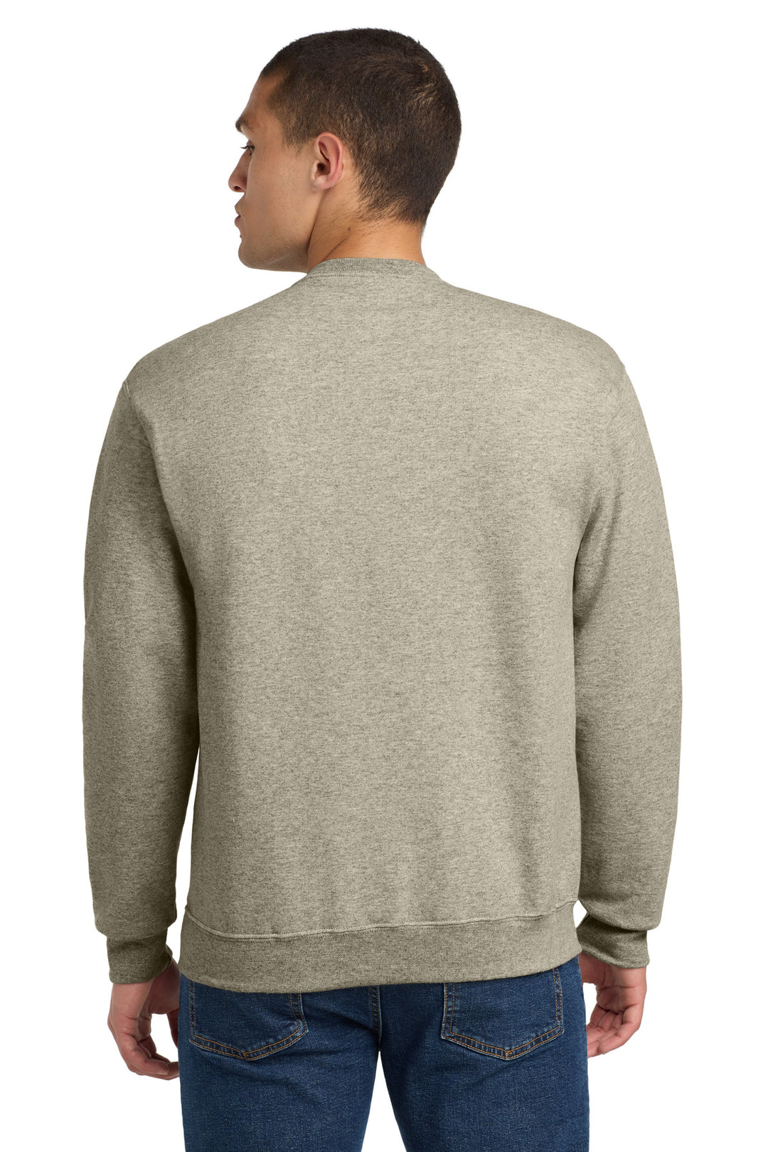 OatHthr Jerzees - NuBlend Crewneck Sweatshirt. 562M
