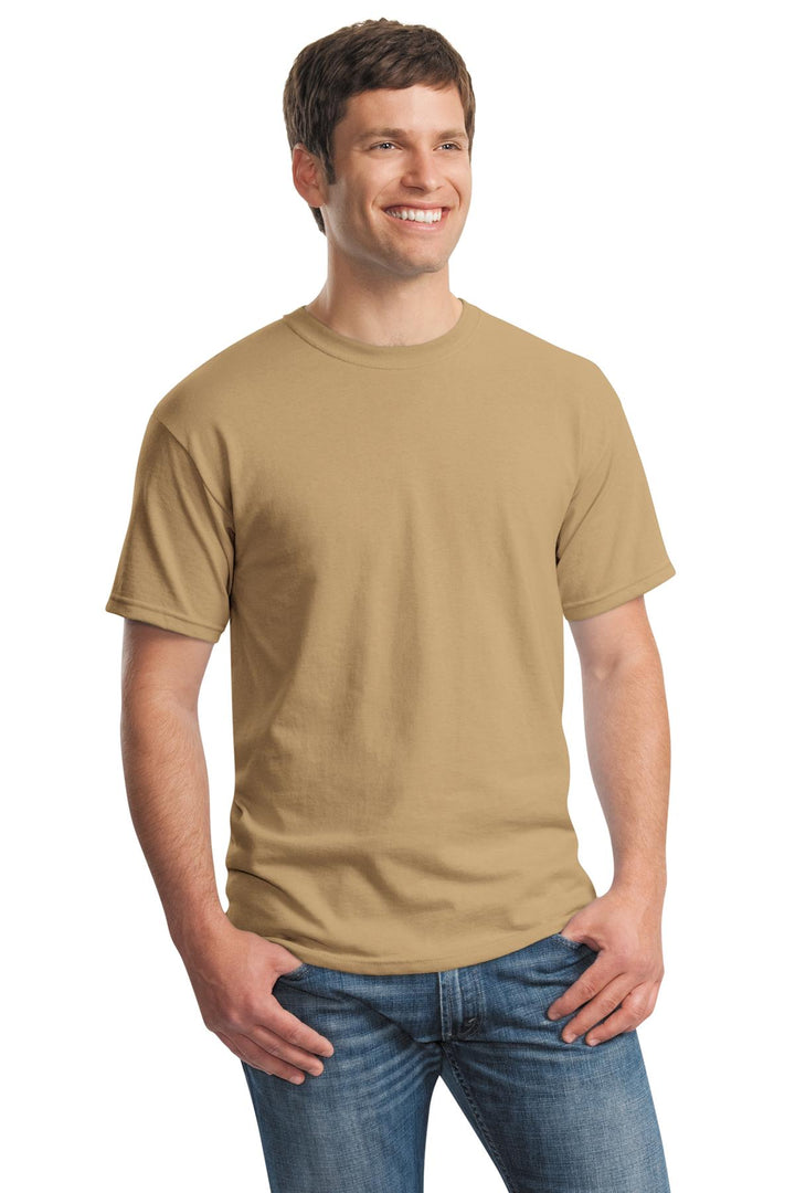 Old Gold Gildan - Heavy Cotton 100% Cotton T-Shirt. 5000