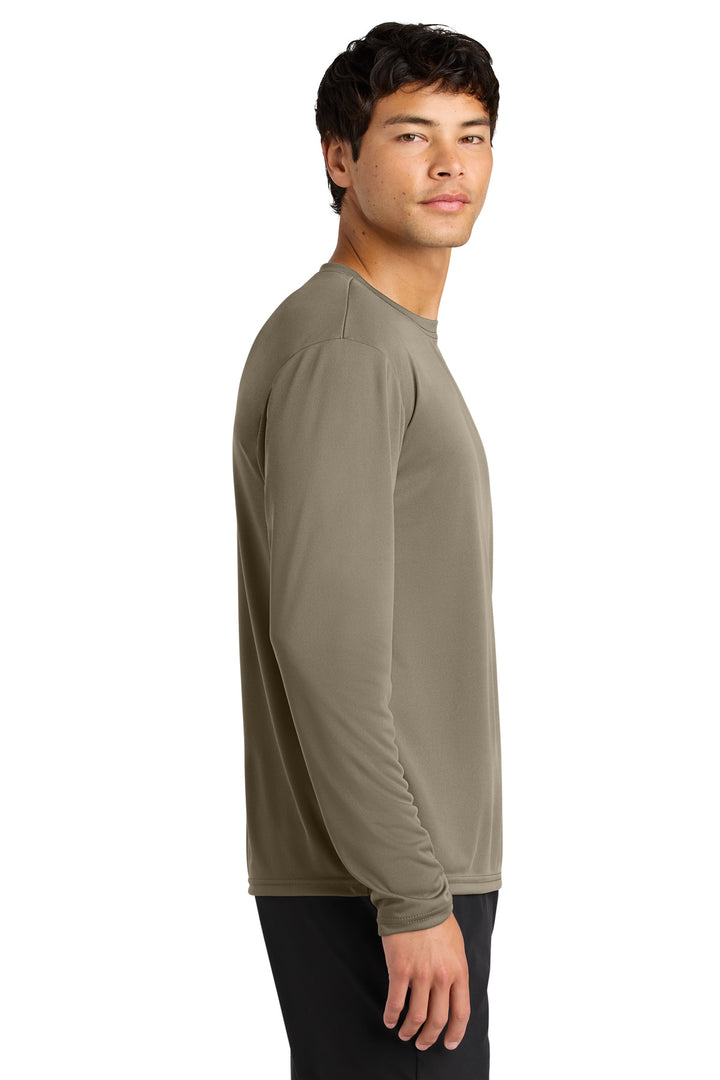Olive A4 Cooling Performance Long Sleeve Tee A4N3165