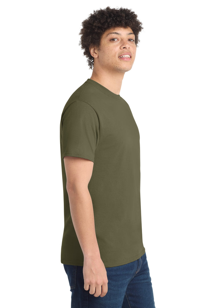 Olive Drab Grn Port & Company - Core Cotton Tee. PC54