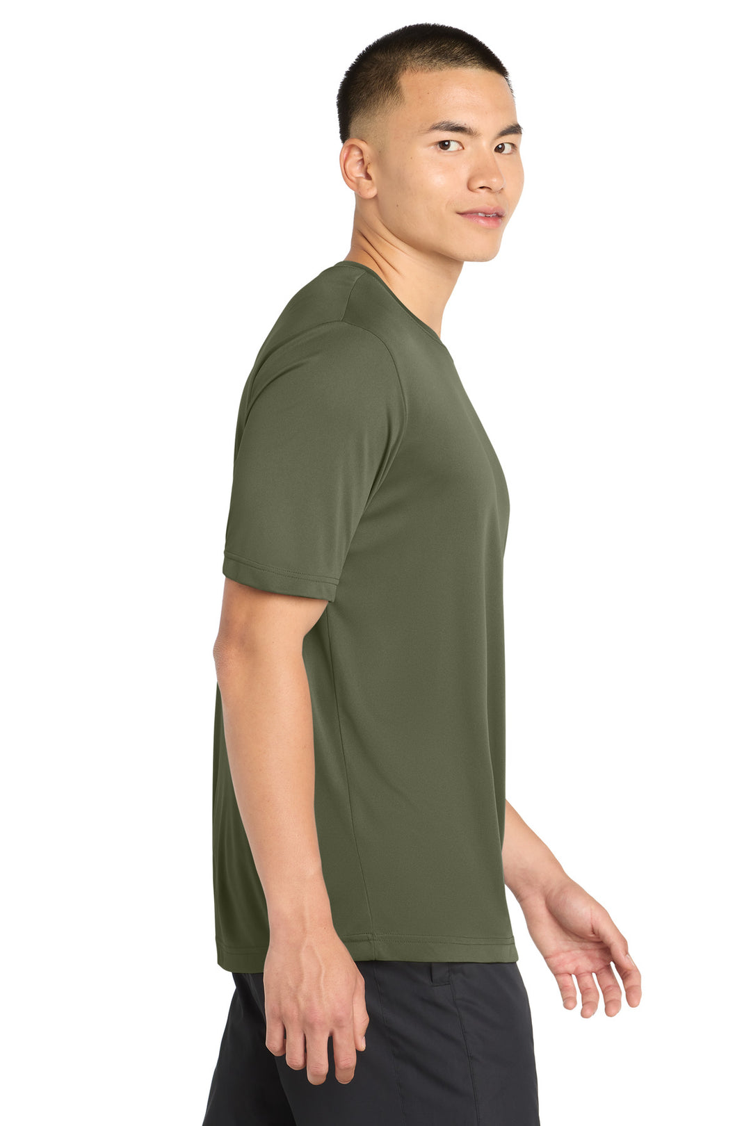 Olive Drab Grn Sport-Tek PosiCharge Competitor Tee. ST350