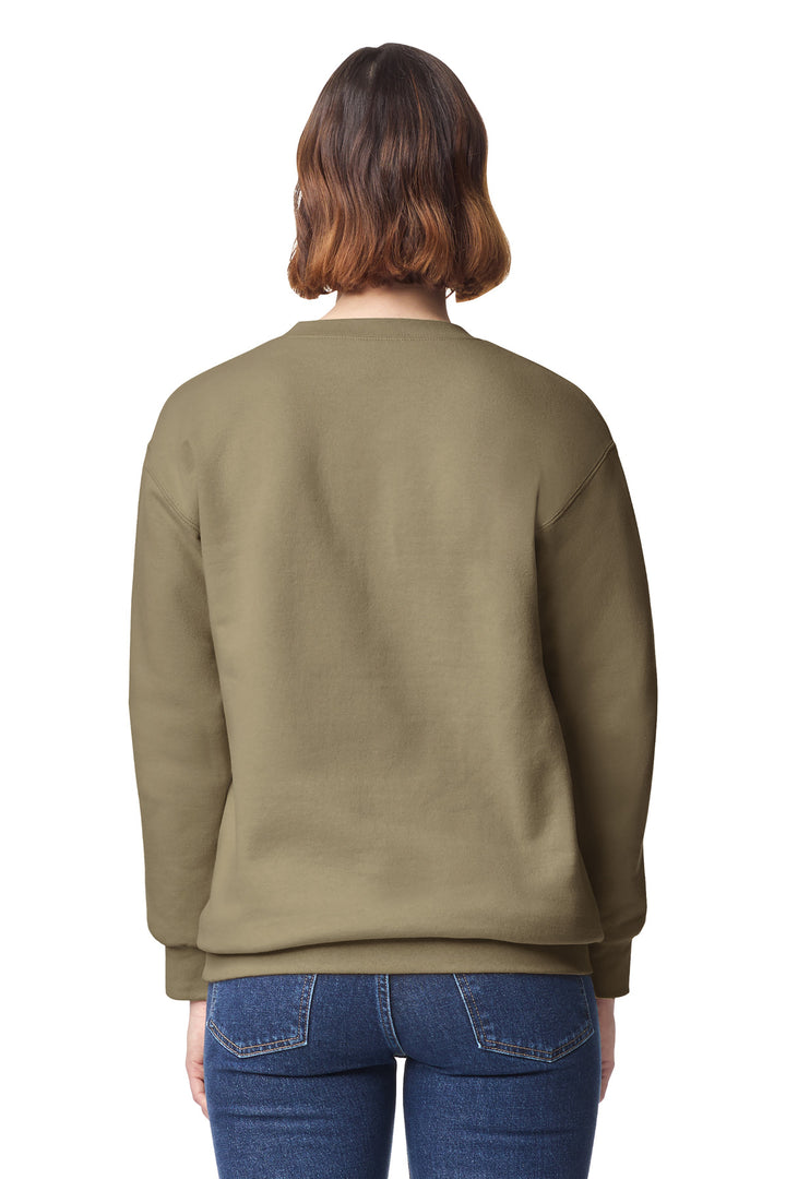 Olive Gildan Hammer Maxweight Crewneck Sweatshirt 19000