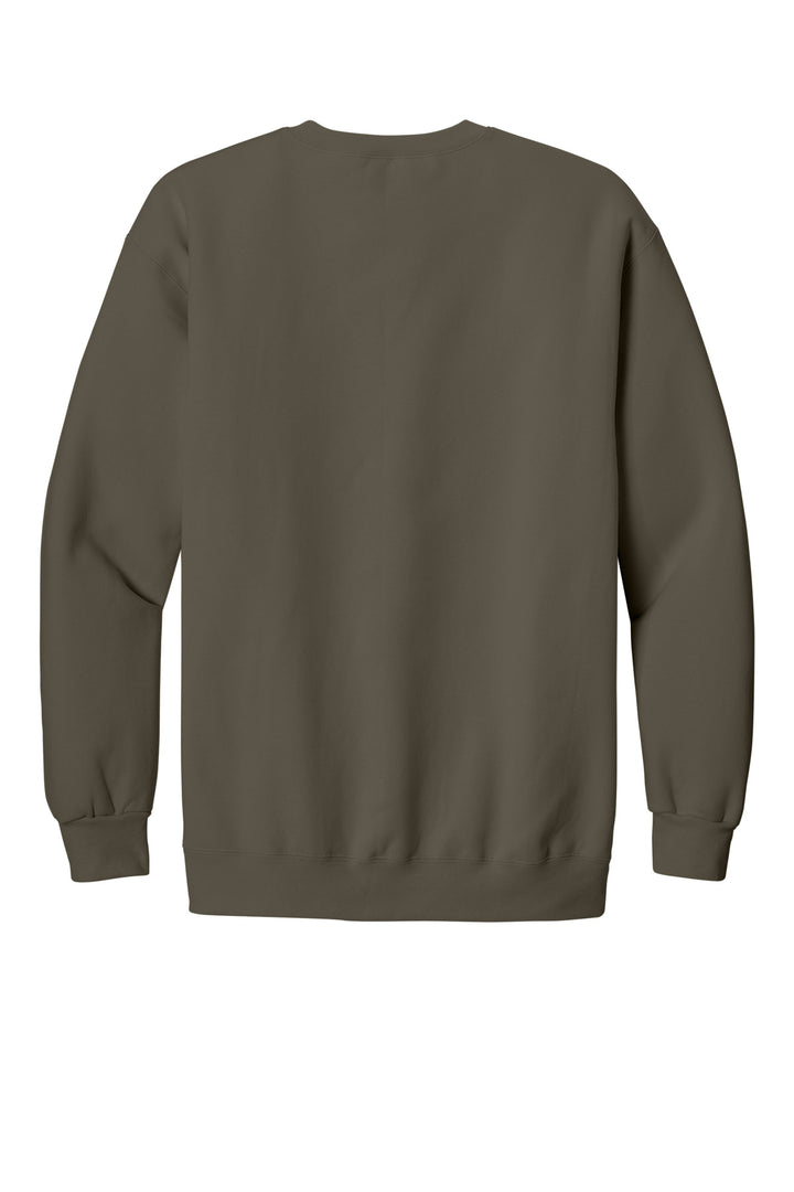 Olive Gildan Hammer Maxweight Crewneck Sweatshirt 19000