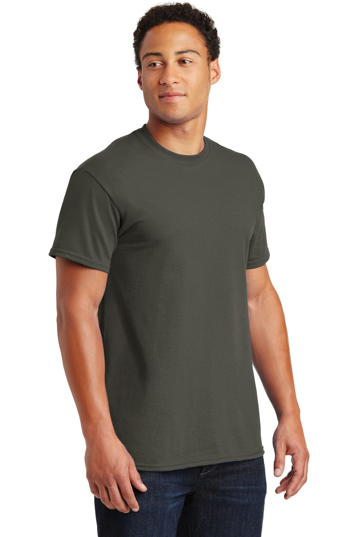 Olive Gildan - Ultra Cotton 100% US Cotton T-Shirt. 2000