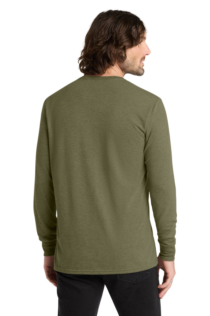 Olive You Grn Allmade Unisex Tri-Blend Long Sleeve Tee AL6004