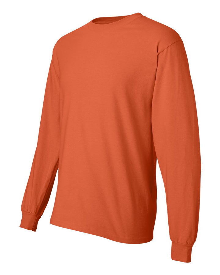 Orange Beefy-T® Long Sleeve T-Shirt - 5186