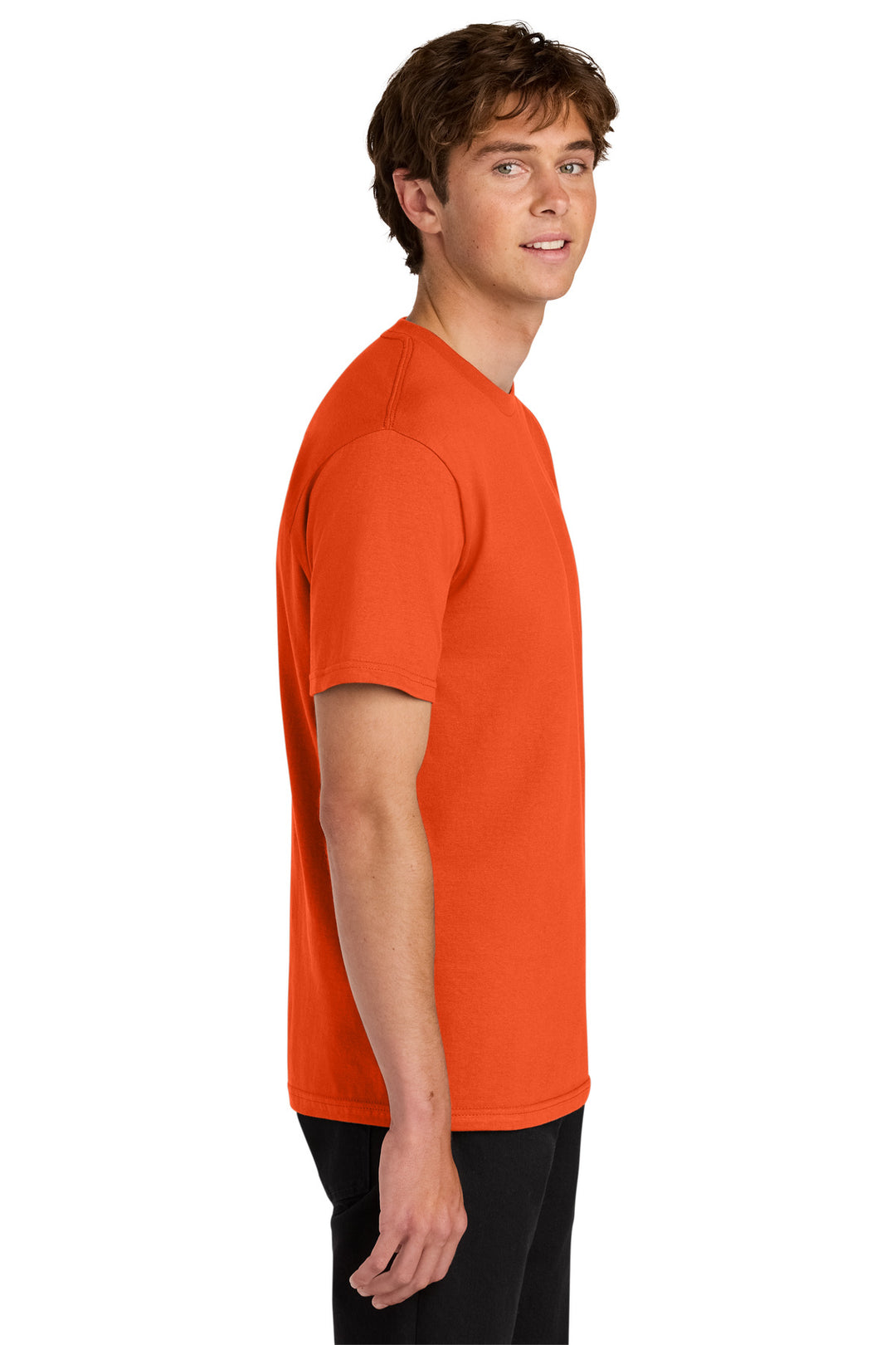 Orange Gildan Softstyle Midweight Tee 65000