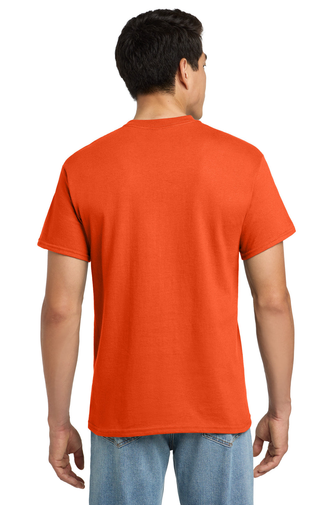 Orange Gildan - Ultra Cotton 100% US Cotton T-Shirt with Pocket. 2300