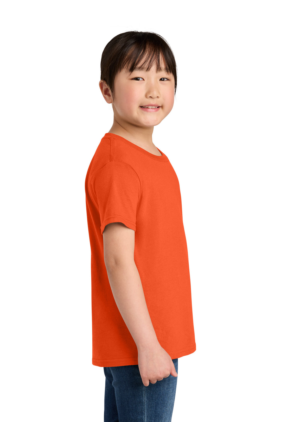 Orange Gildan Youth Softstyle T-Shirt 64000B