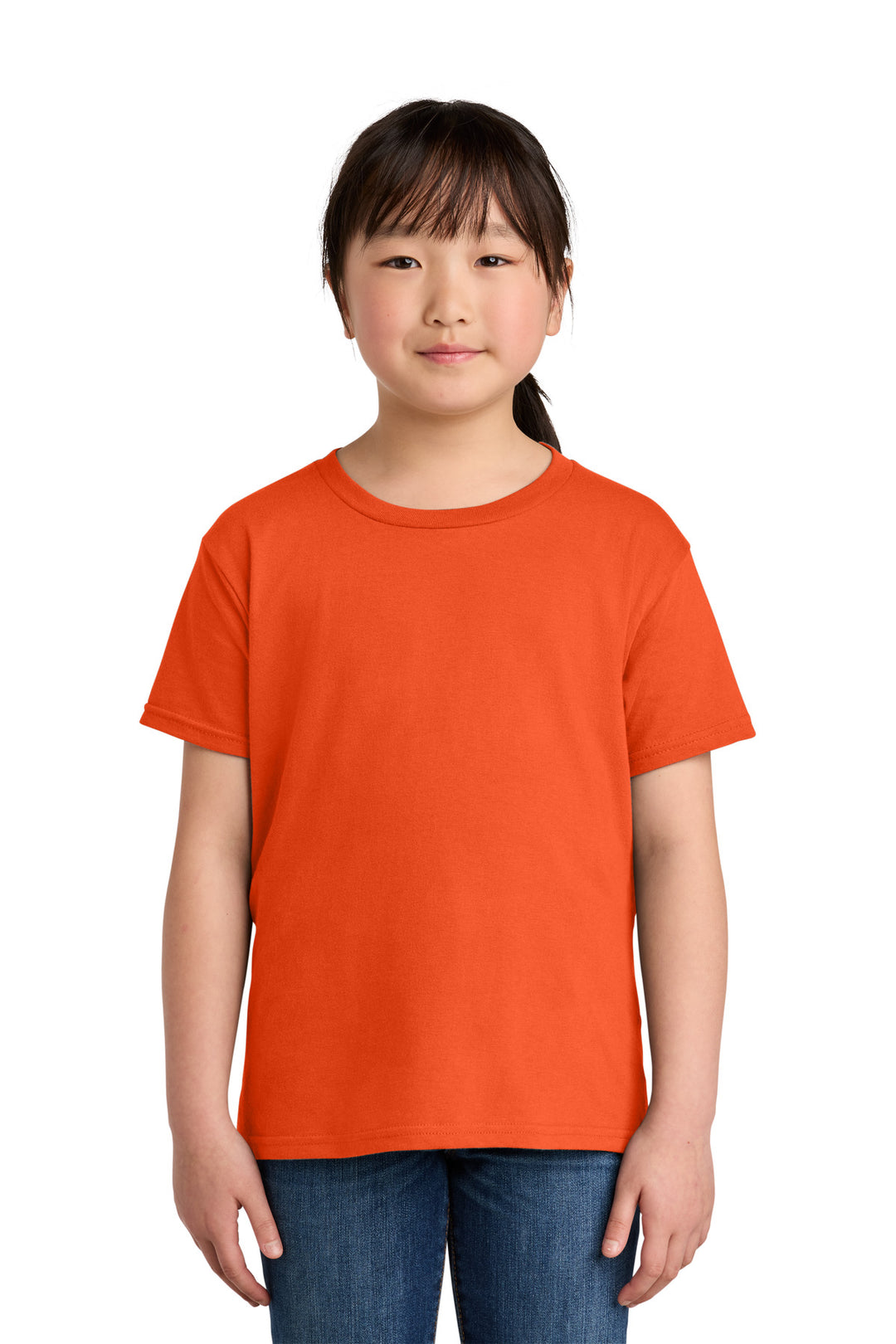 Orange Gildan Youth Softstyle T-Shirt 64000B