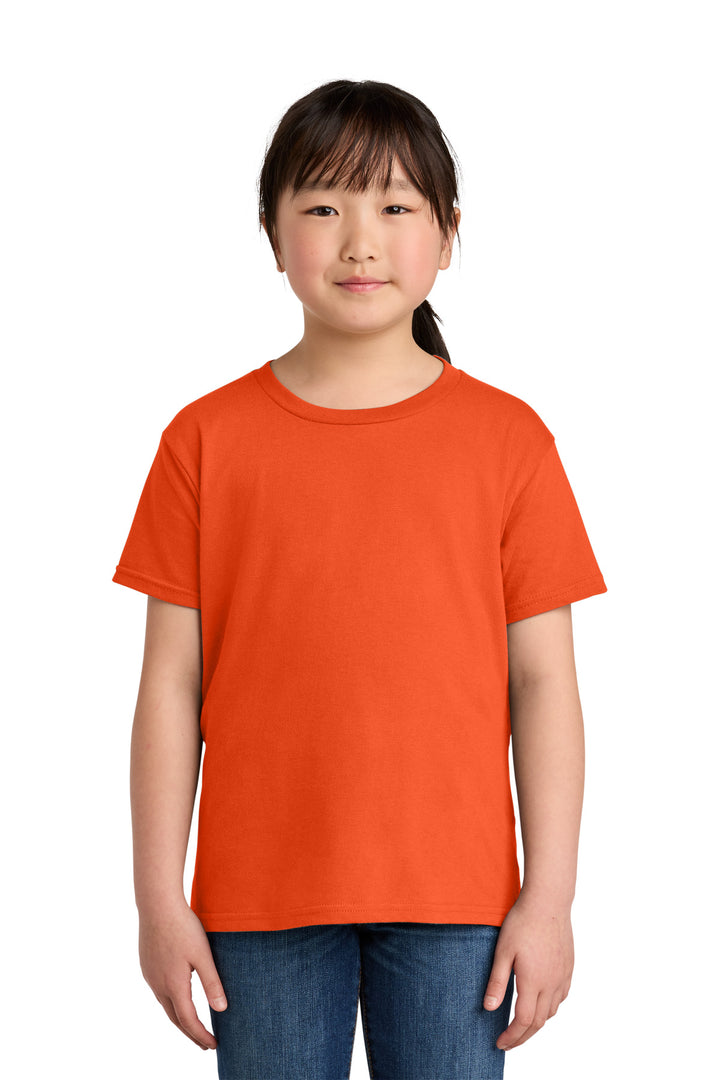 Orange Gildan Youth Softstyle T-Shirt 64000B