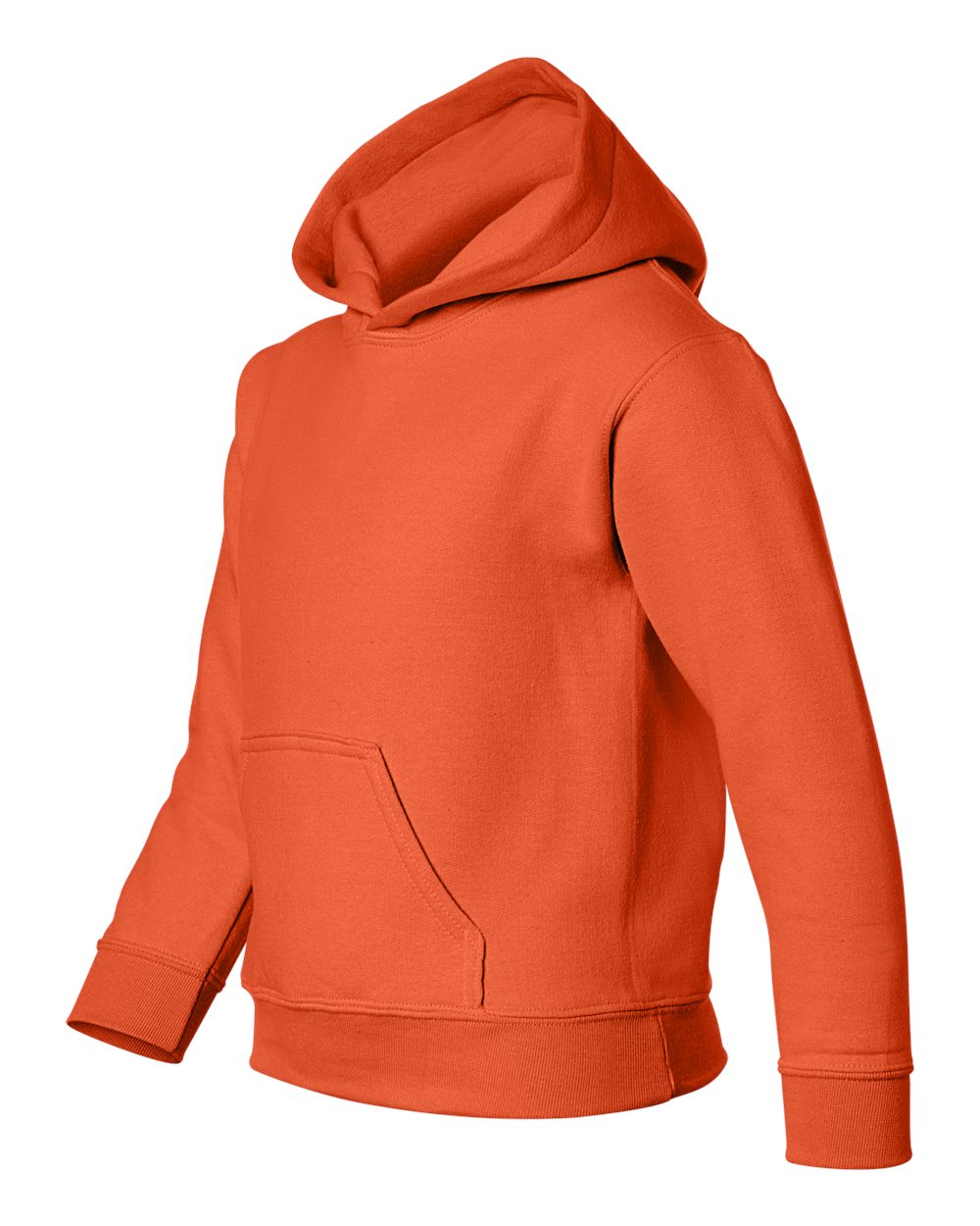 Orange Heavy Blend™ Youth Hooded Sweatshirt - 18500B