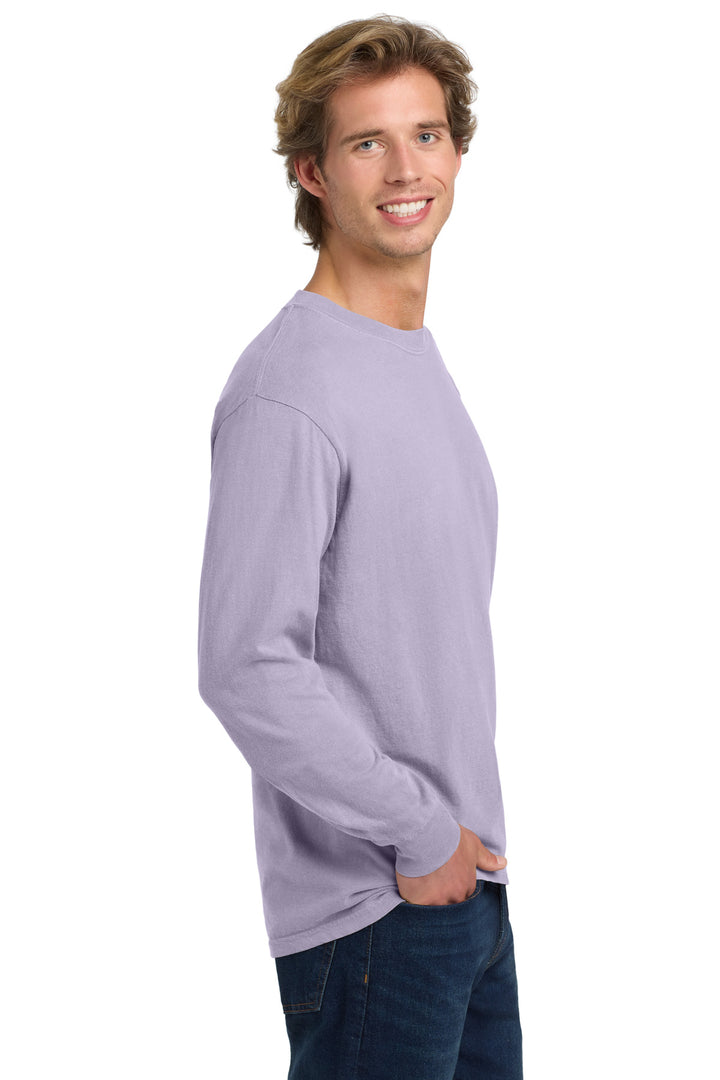 Orchid COMFORT COLORS Heavyweight Ring Spun Long Sleeve Tee. 6014