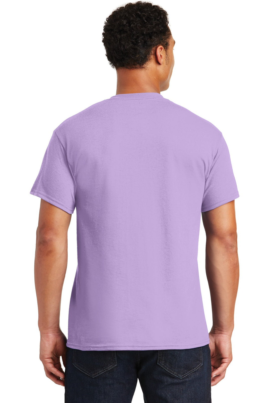 Orchid Gildan DryBlend 50 Cotton/50 Poly T-Shirt. 8000