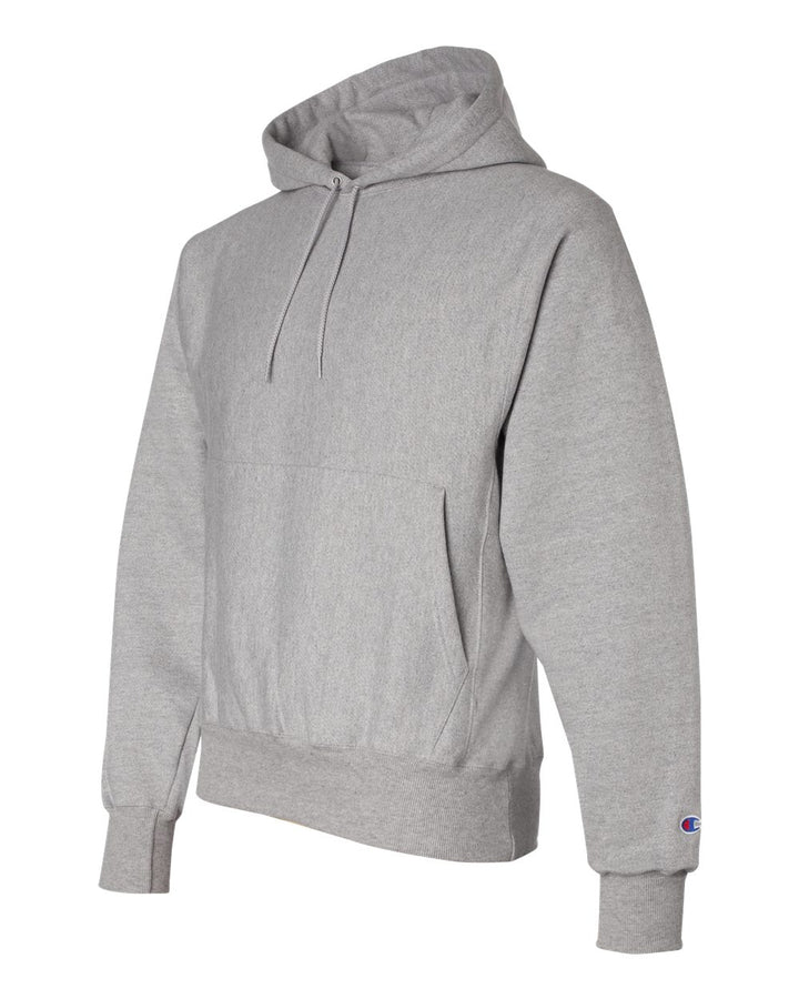 Oxford Grey Reverse Weave® Hooded Sweatshirt - S101