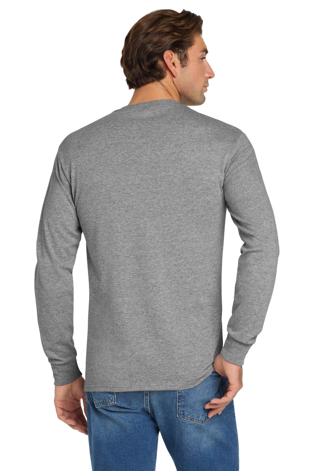 Oxford Jerzees - Dri-Power 50/50 Cotton/Poly Long Sleeve T-Shirt. 29LS