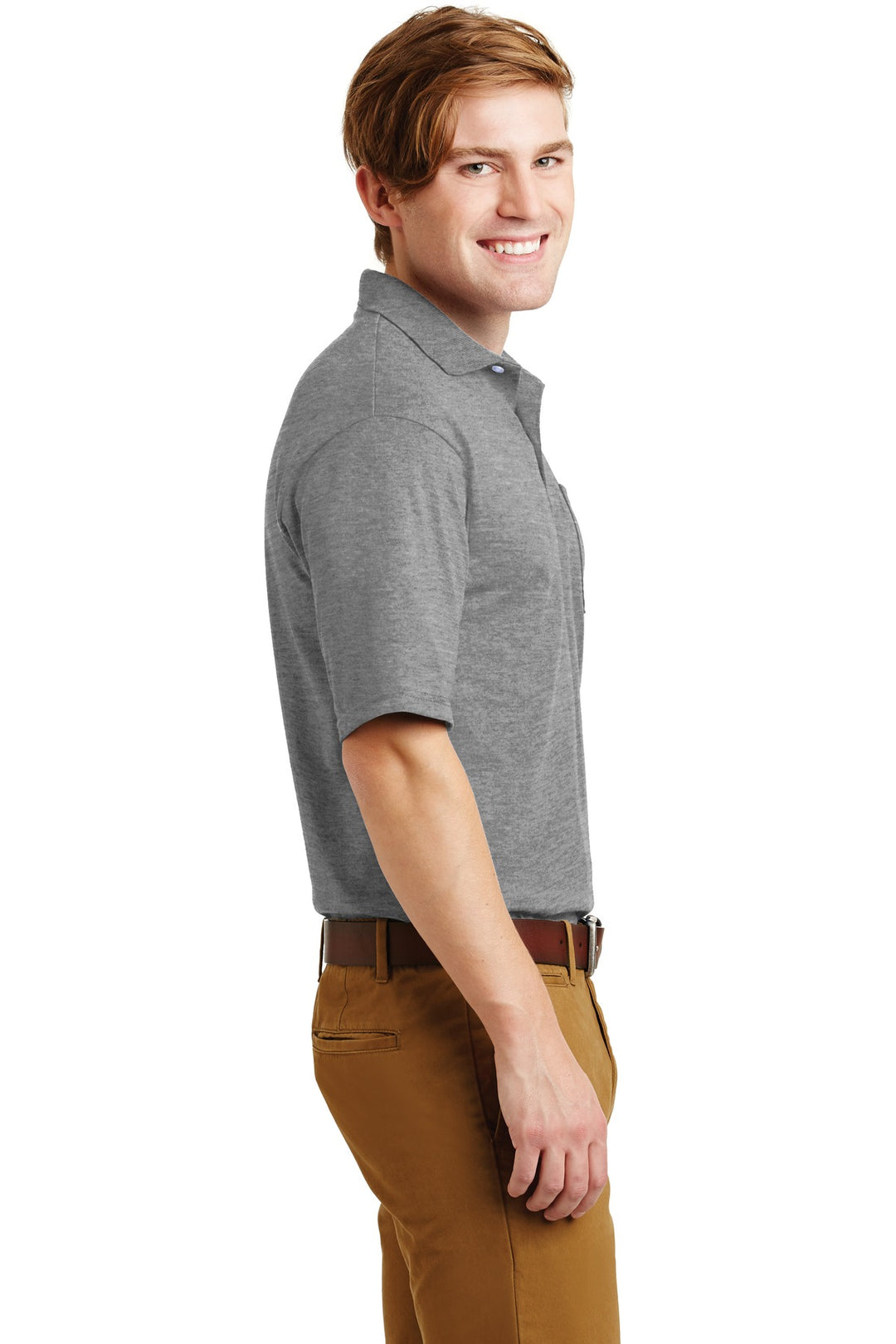 Oxford Jerzees Dri-Power Pocket Sport Shirt. 436MP