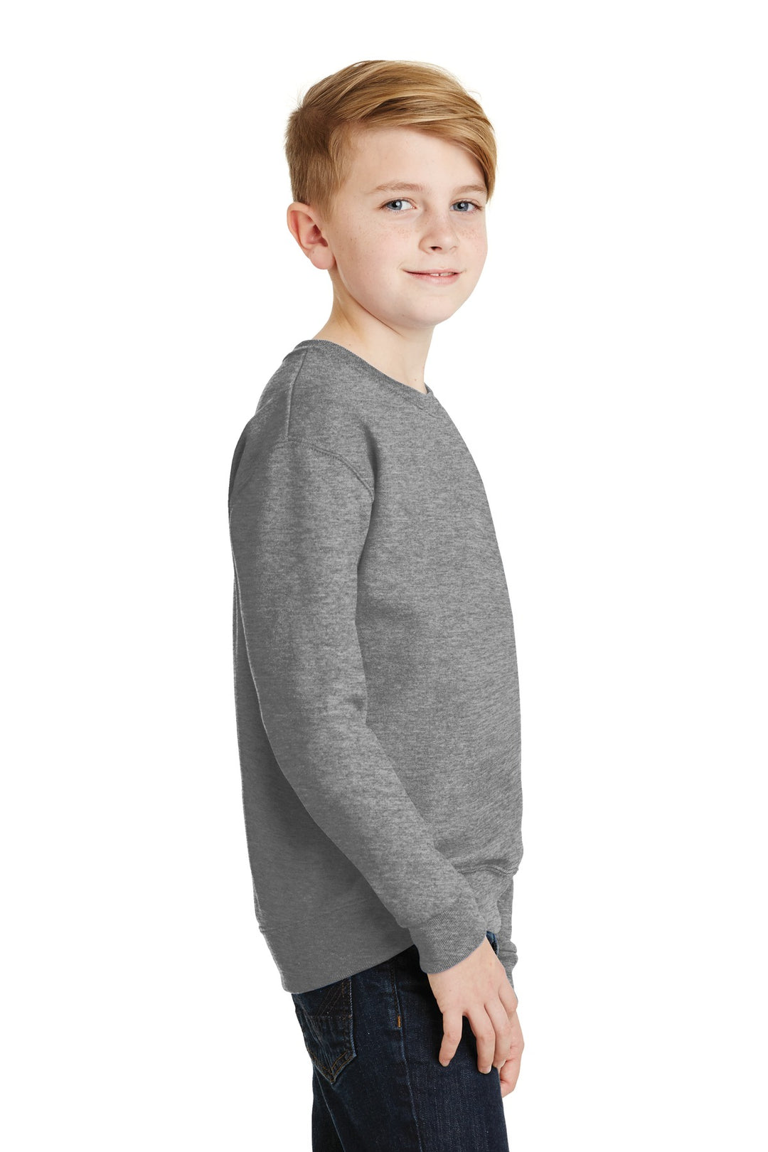 Oxford Jerzees - Youth NuBlend Crewneck Sweatshirt. 562B