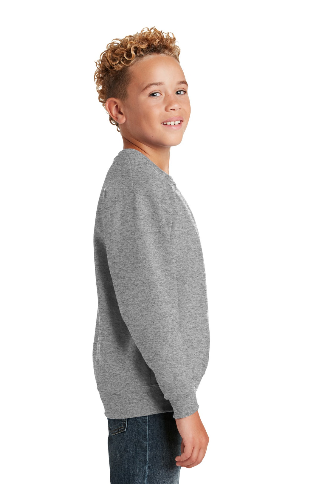 Oxford Jerzees - Youth NuBlend Crewneck Sweatshirt. 562B