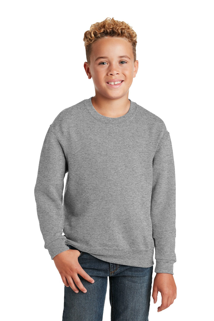 Oxford Jerzees - Youth NuBlend Crewneck Sweatshirt. 562B