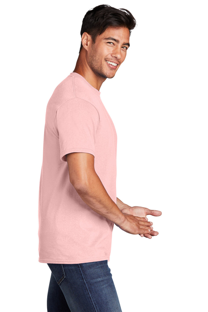 PaleBlush Port & Company - Core Cotton Tee. PC54