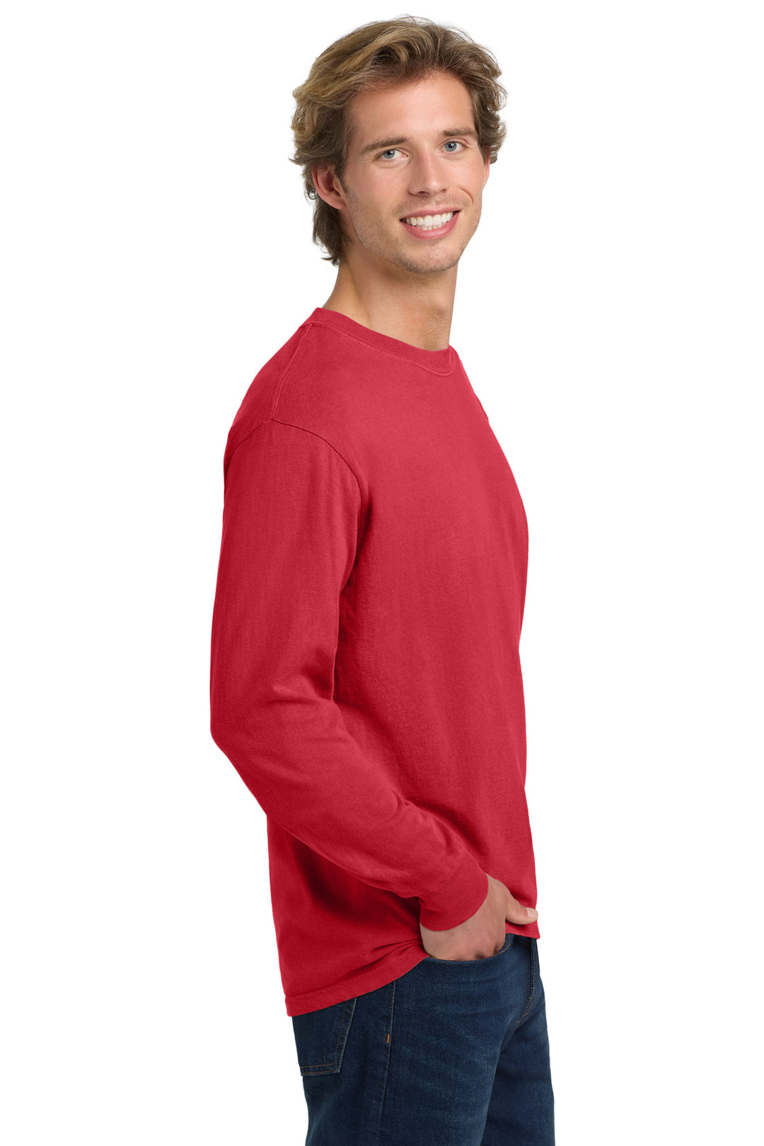 Paprika COMFORT COLORS Heavyweight Ring Spun Long Sleeve Tee. 6014