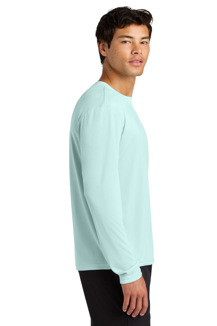 PastelBlue A4 Cooling Performance Long Sleeve Tee A4N3165
