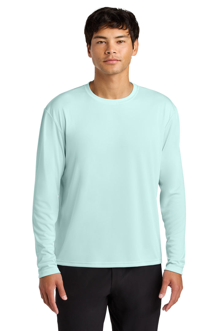 PastelBlue A4 Cooling Performance Long Sleeve Tee A4N3165