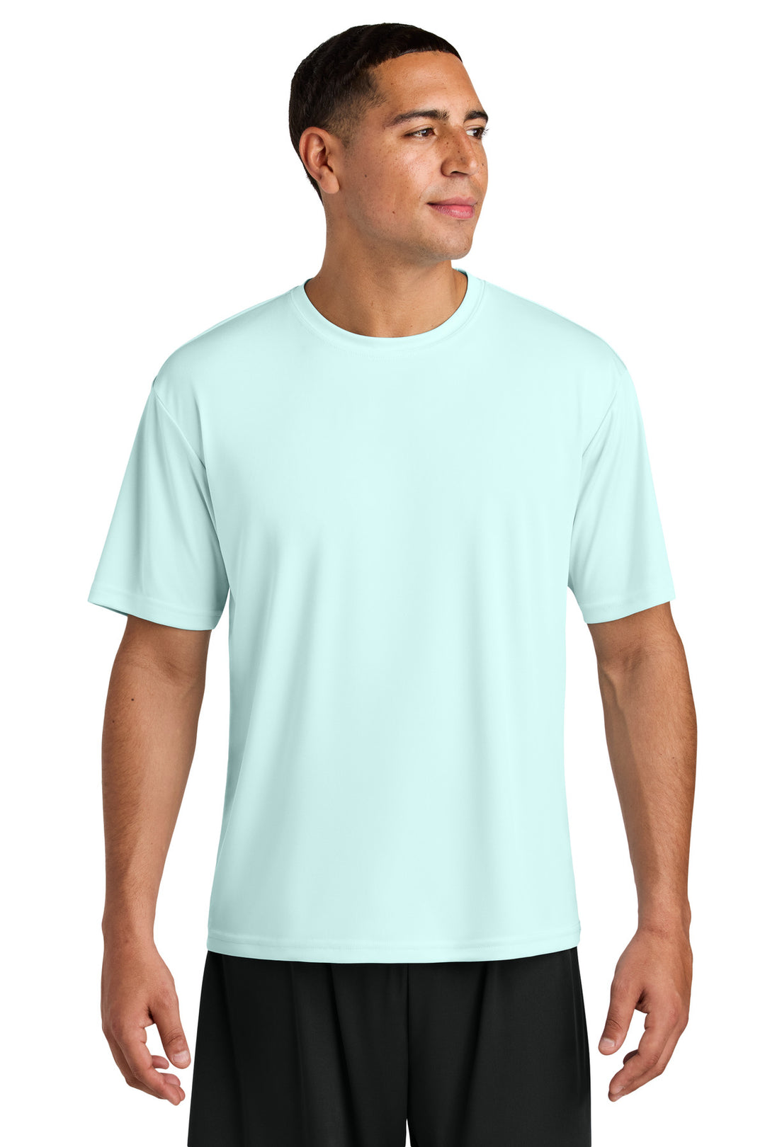 PastelBlue A4 Cooling Performance Short Sleeve Tee A4N3142