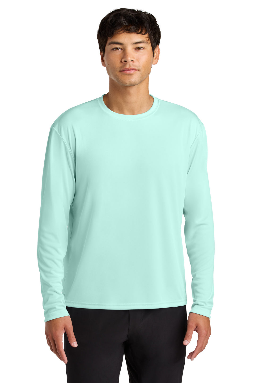 PastelMint A4 Cooling Performance Long Sleeve Tee A4N3165