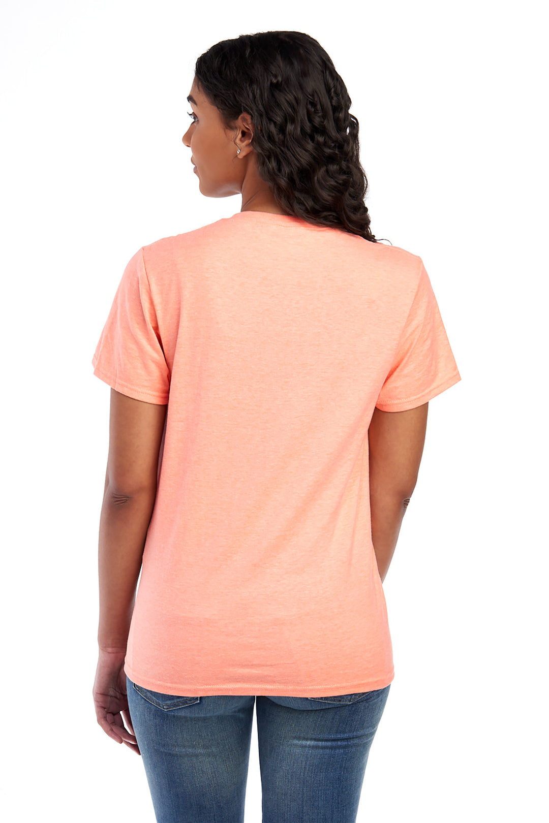Peach Jerzees Premium Blend Ring Spun T-Shirt 560M