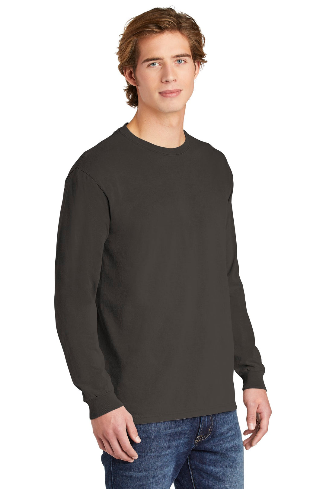 Pepper COMFORT COLORS Heavyweight Ring Spun Long Sleeve Tee. 6014