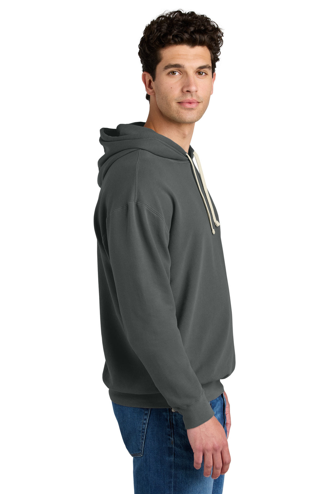 Pepper Comfort Colors Lightweight Hooded Sweatshirt 1467