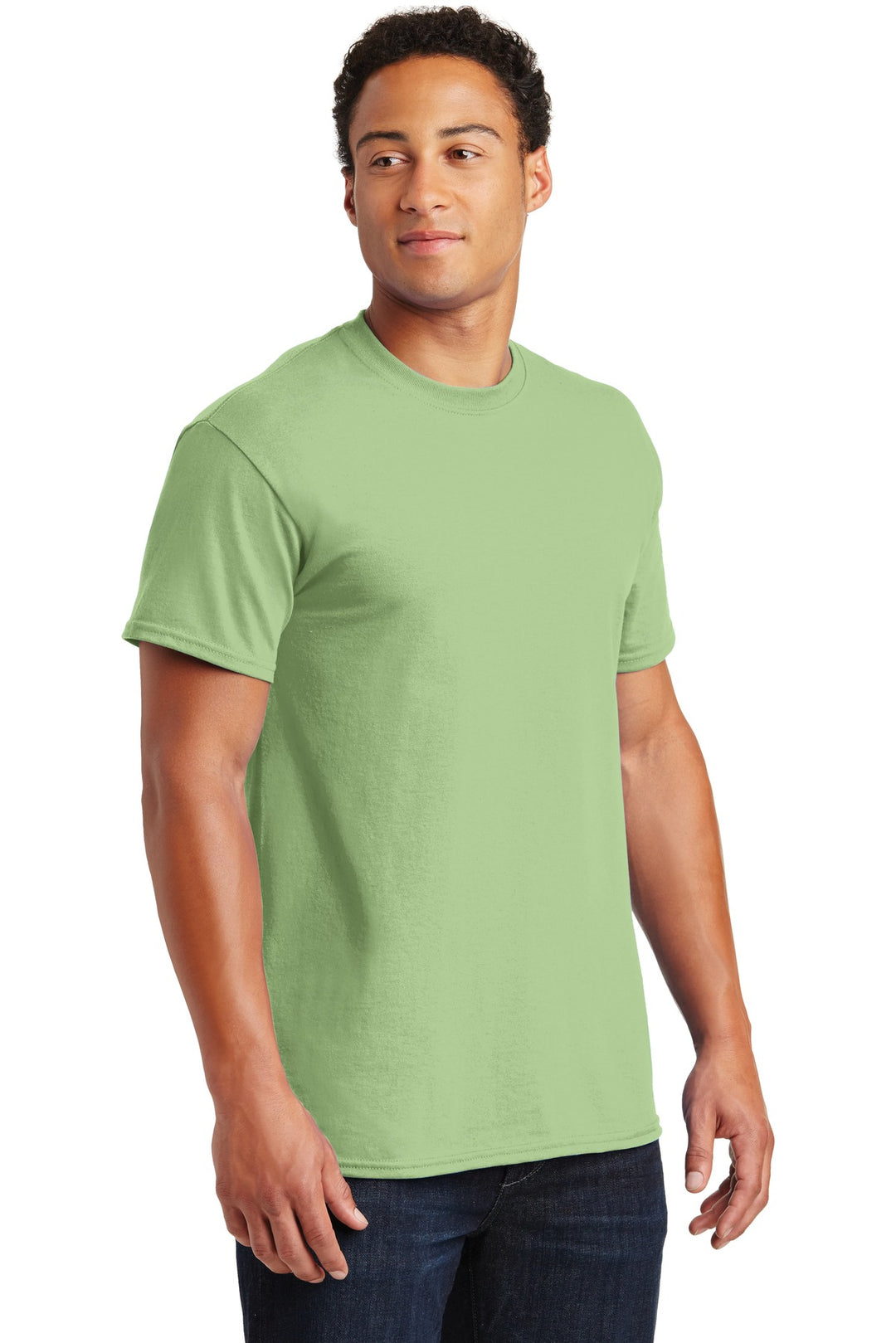 Pistachio Gildan - Ultra Cotton 100% US Cotton T-Shirt. 2000