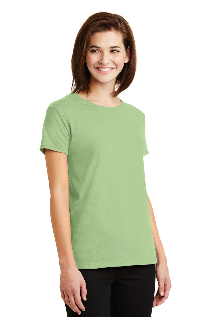 Pistachio Gildan Women's Ultra Cotton 100% US Cotton T-Shirt. 2000L