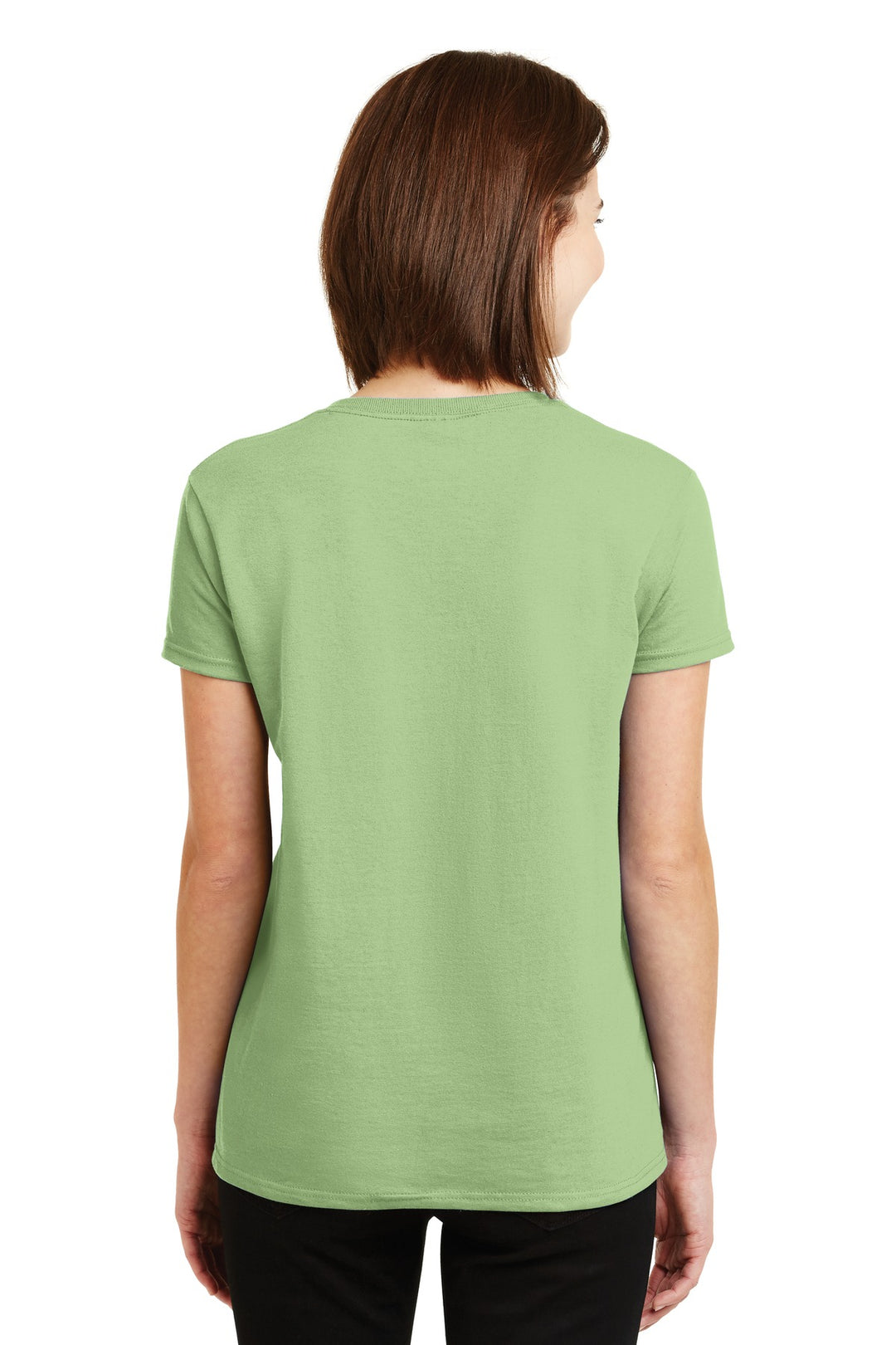 Pistachio Gildan Women's Ultra Cotton 100% US Cotton T-Shirt. 2000L