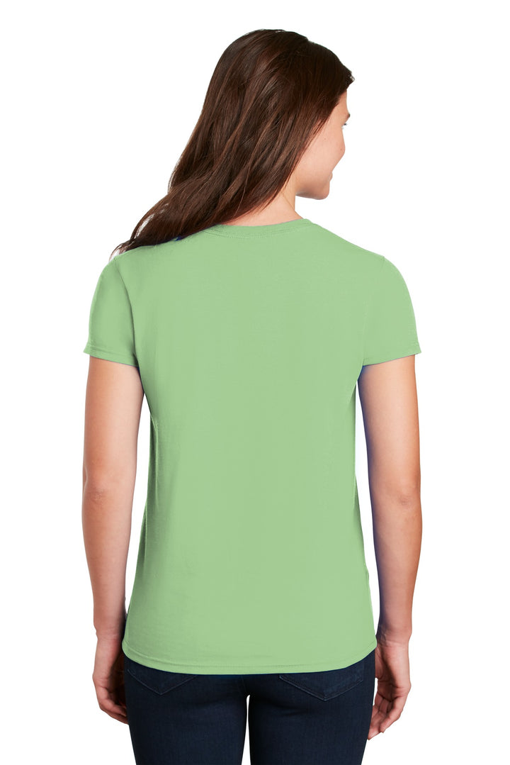 Pistachio Gildan Women's Ultra Cotton 100% US Cotton T-Shirt. 2000L