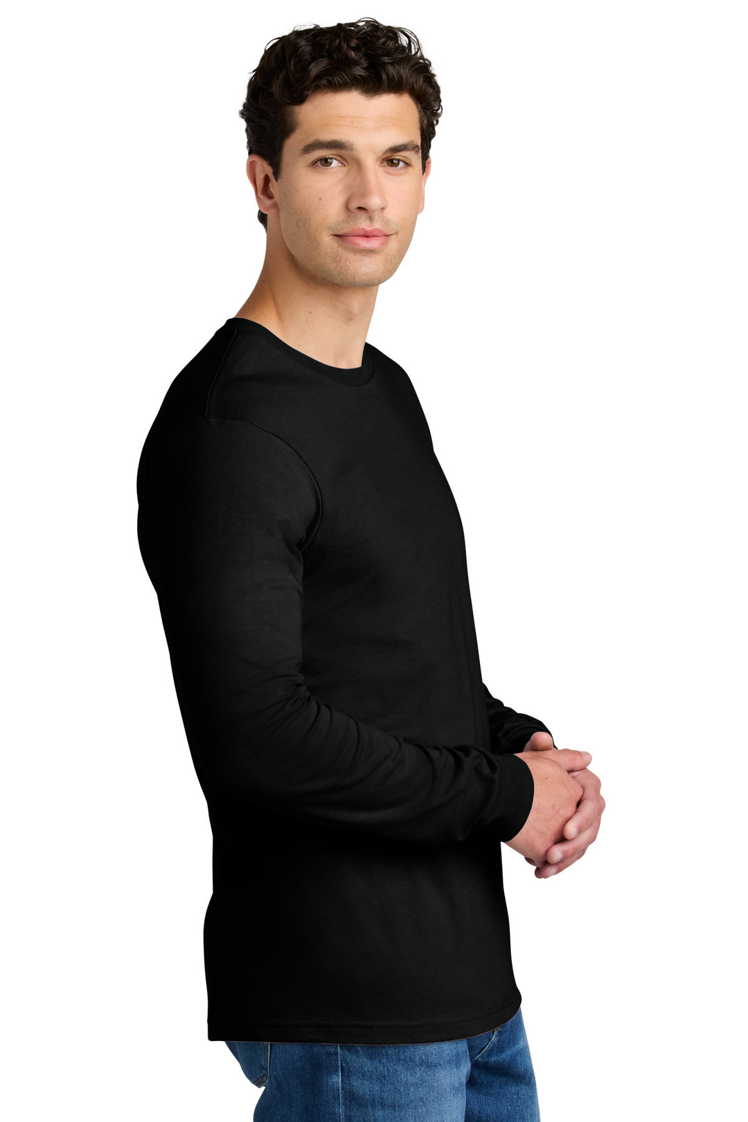 PitchBlack Gildan Softstyle CVC Long Sleeve Tee 64440CVC