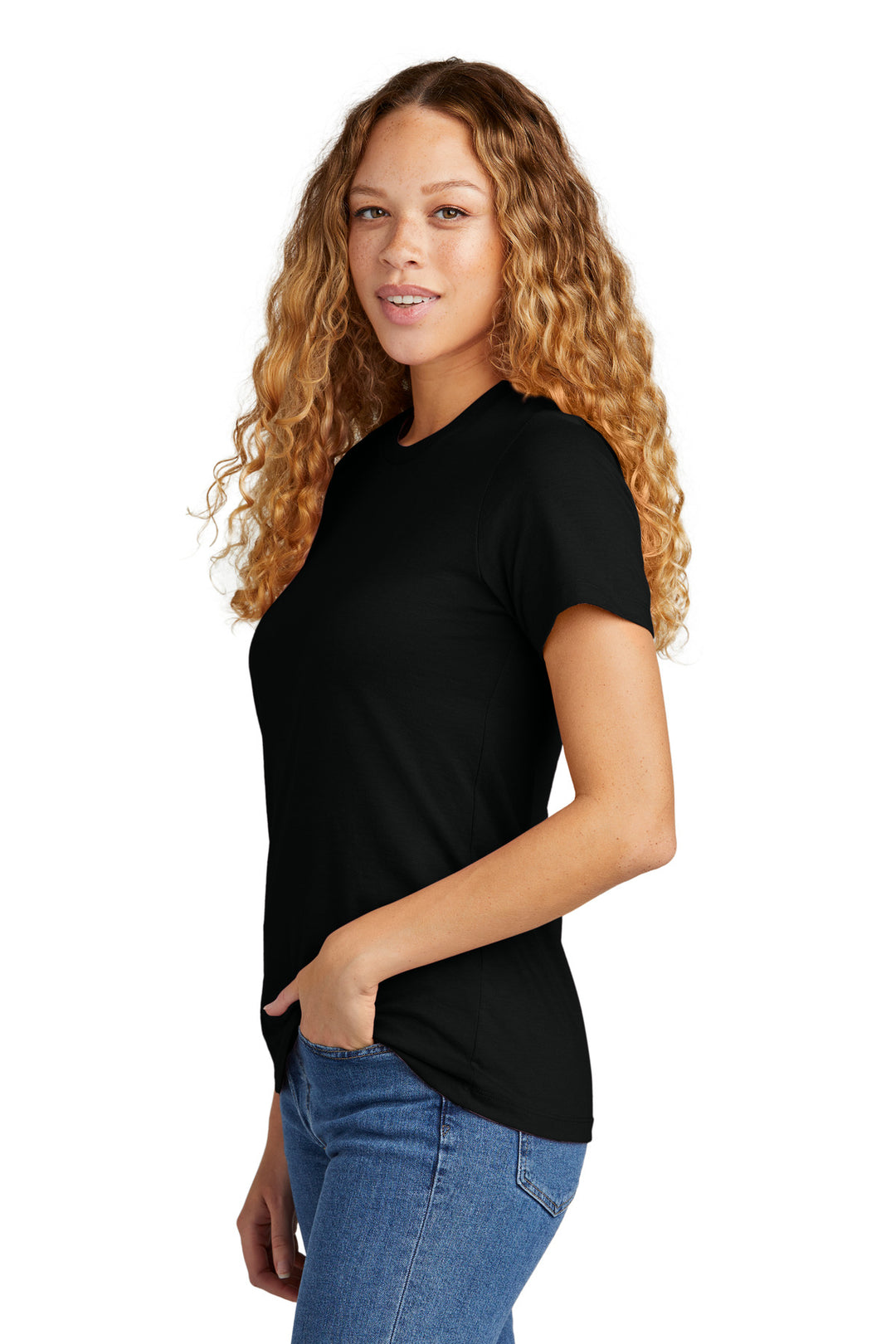 PitchBlack Gildan Softstyle Women's CVC T-Shirt 64001LCVC