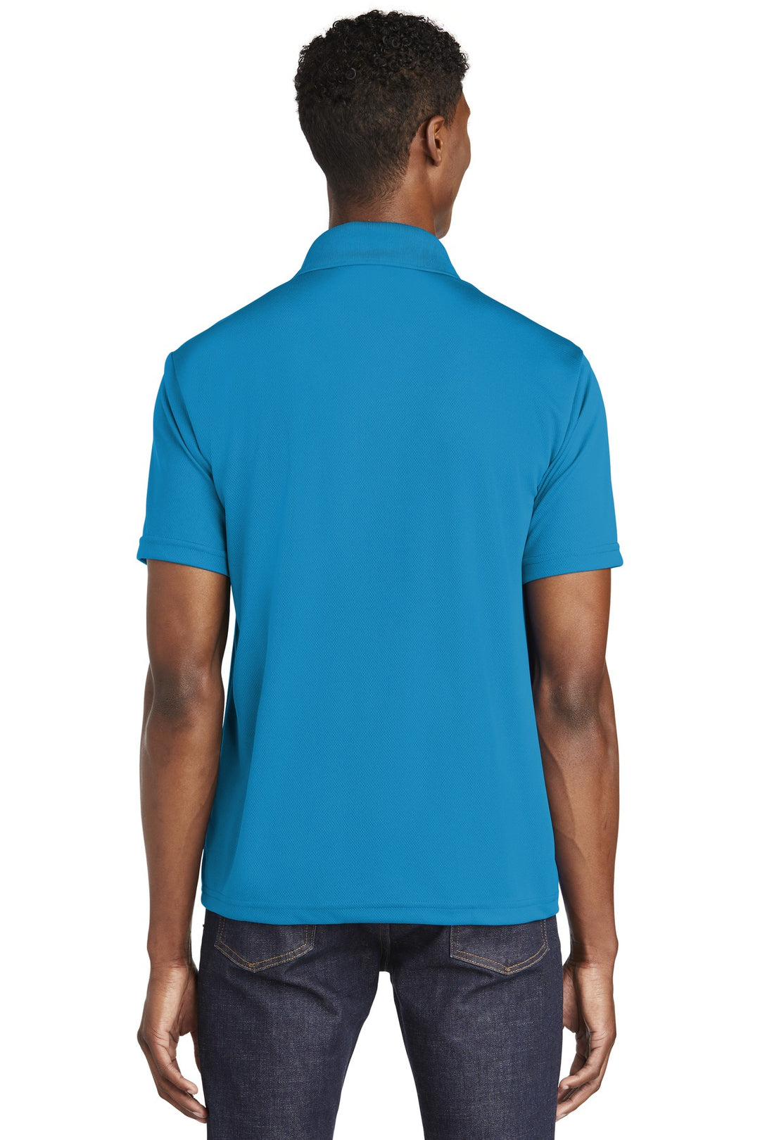 Pond Blue Sport-Tek PosiCharge RacerMesh Polo. ST640